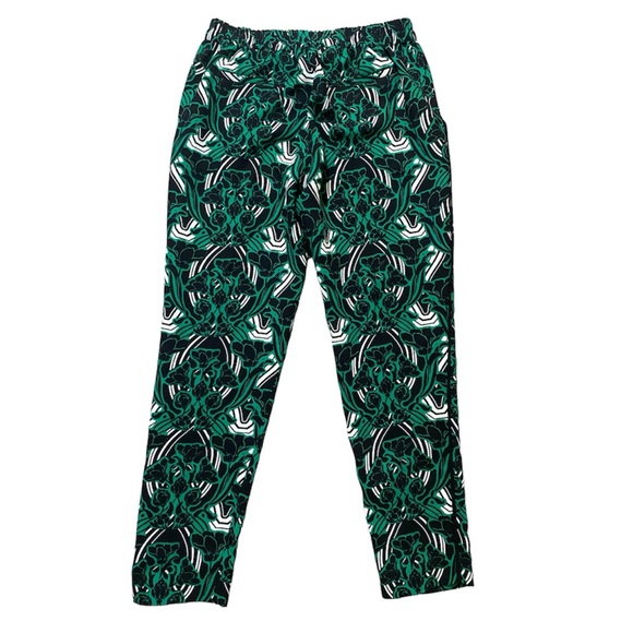 [J. Crew] Floral Print Tuxedo Style Pants - Picture 4 of 5